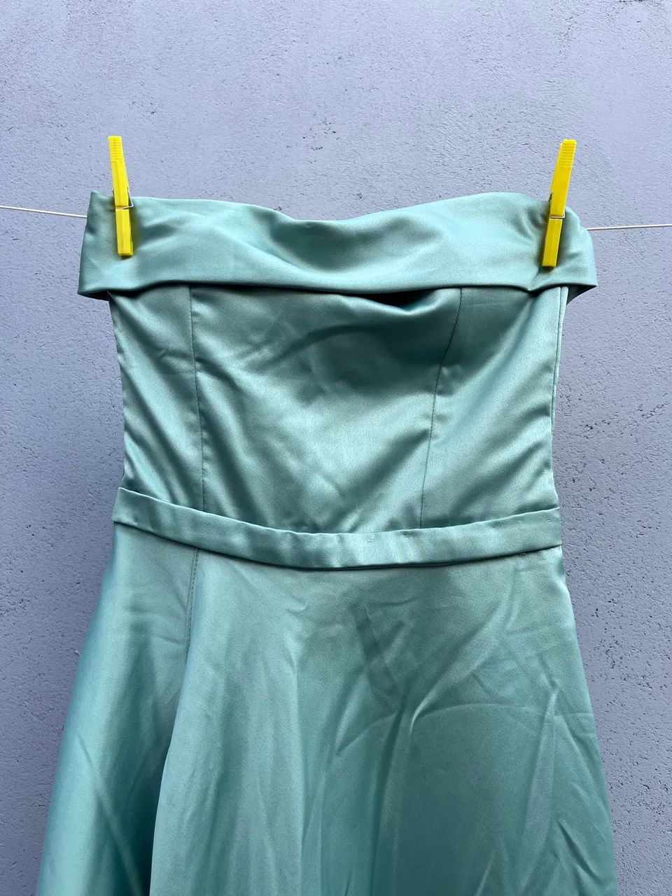 Vestido verde menta 