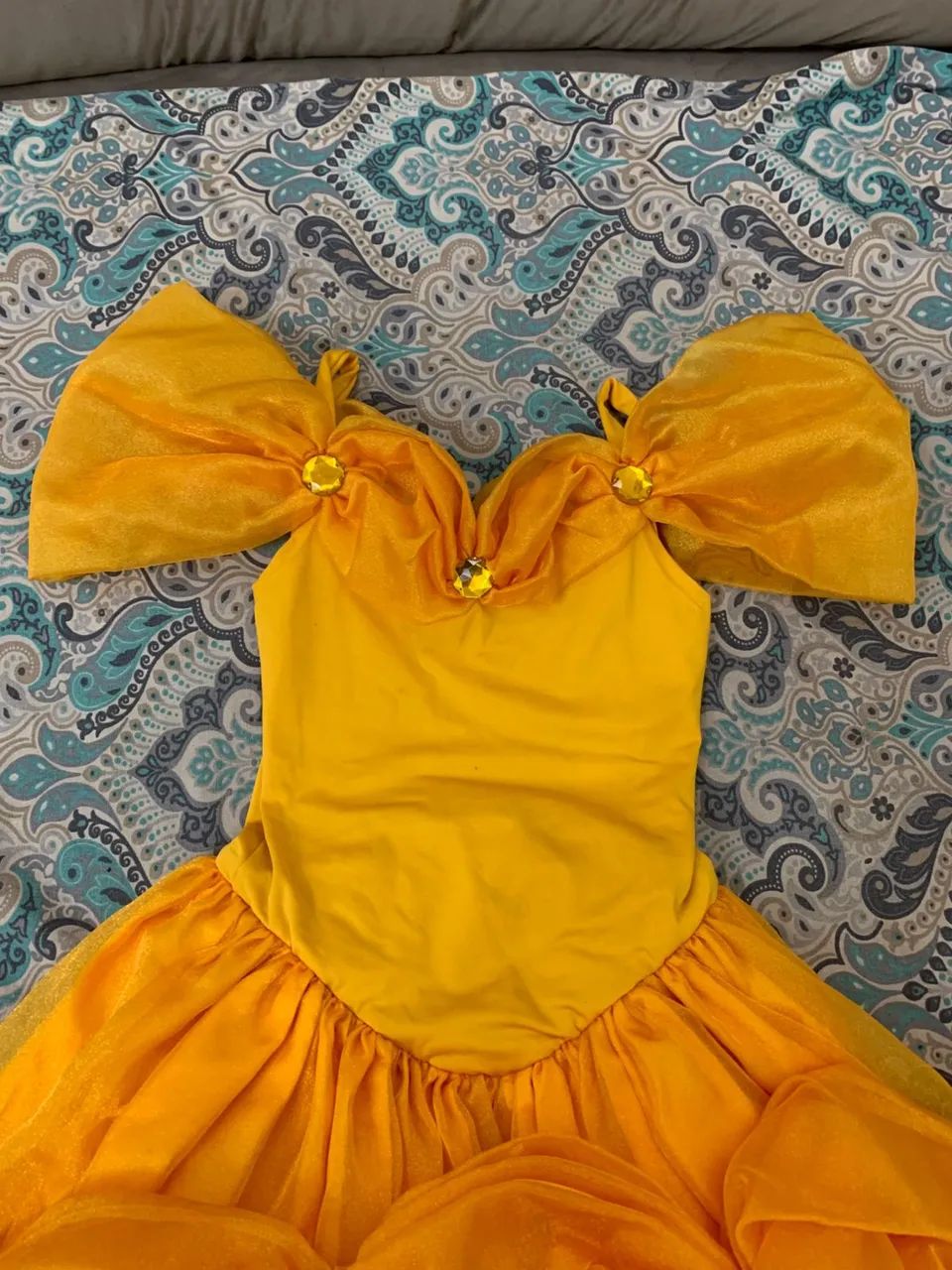 Fantasia Princesa Bela - A Bela e a Fera  - Foto 4