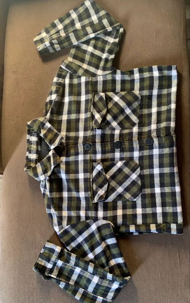 Camisa manga longa polo verde  - Foto 2