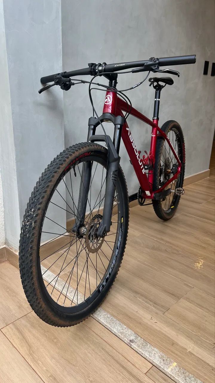 ABAIXEI PRA VENDER! Bike MTB Absolute Wild Boost 29 Tam L - 12v / Suspensão Ar Proshock - Foto 2