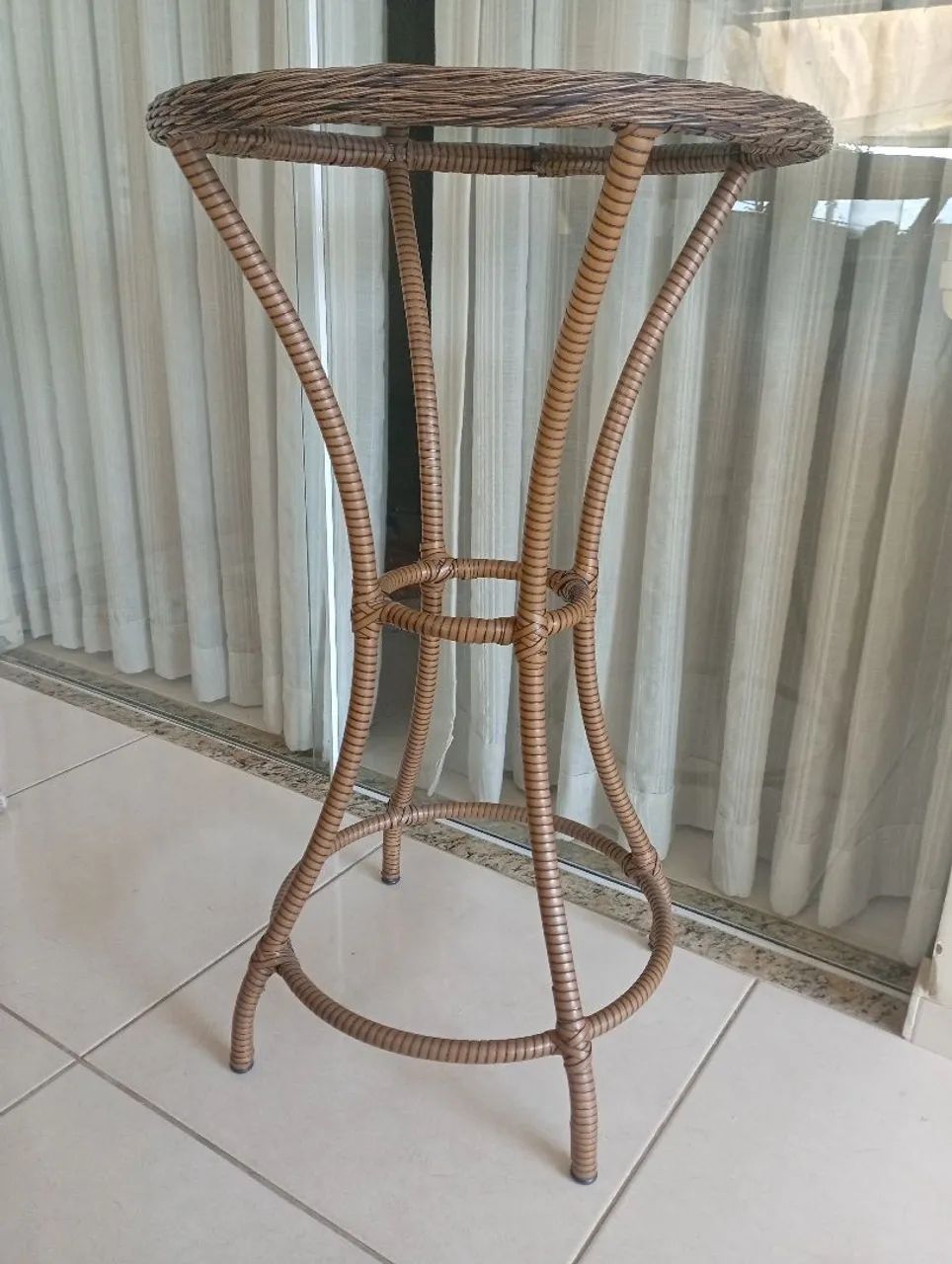 Conjunto Bistrô Junco Fibra Vime Sintético - Foto 5