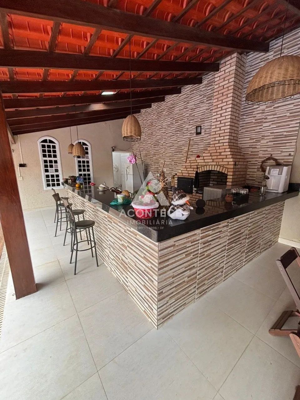 Casa Térrea + 3 Suítes + Com Laje + Lazer com Piscina! Morada Colonial, Nova Colina, Sobra - Foto 3