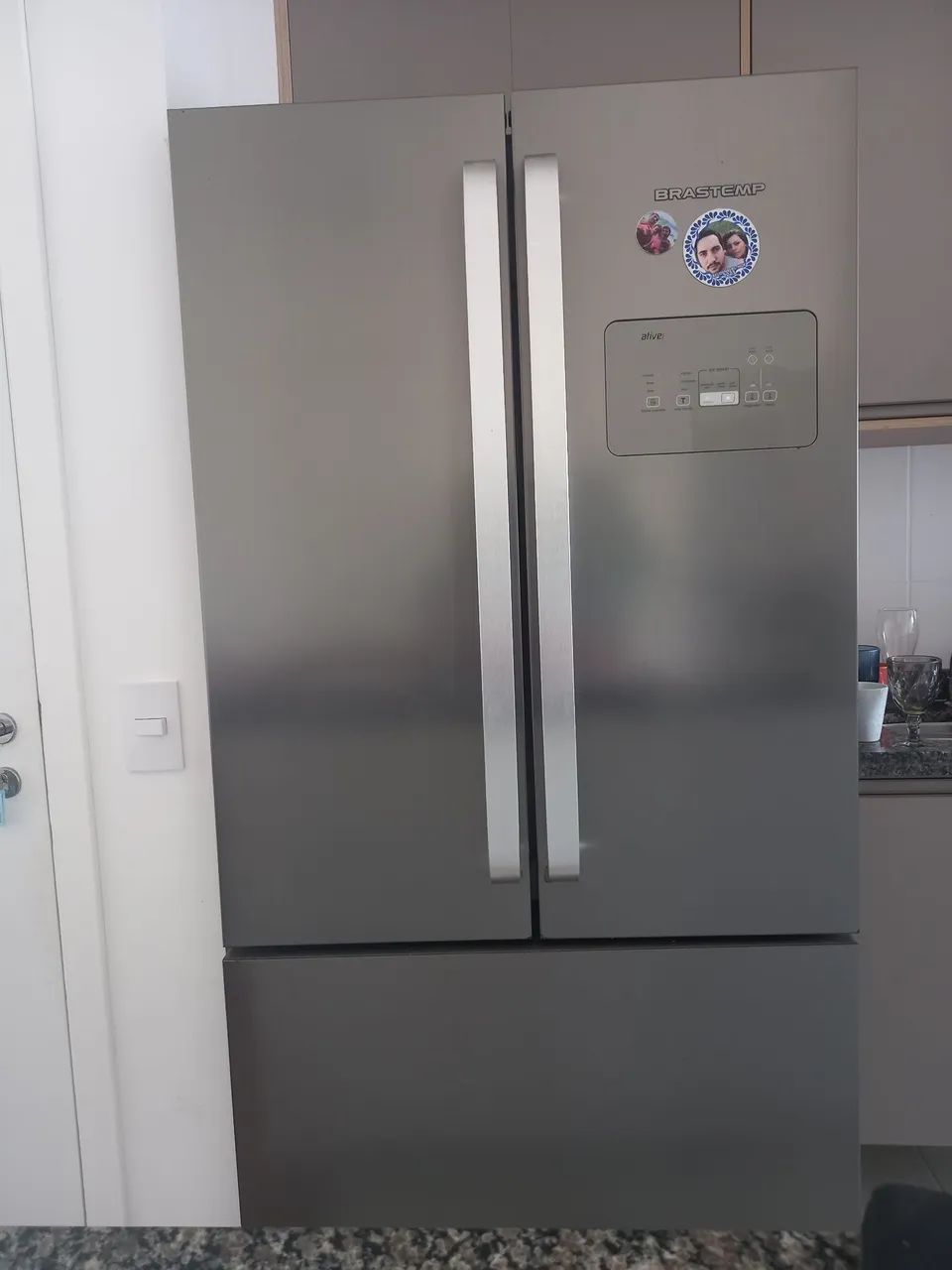 Geladeira Brastemp side by side