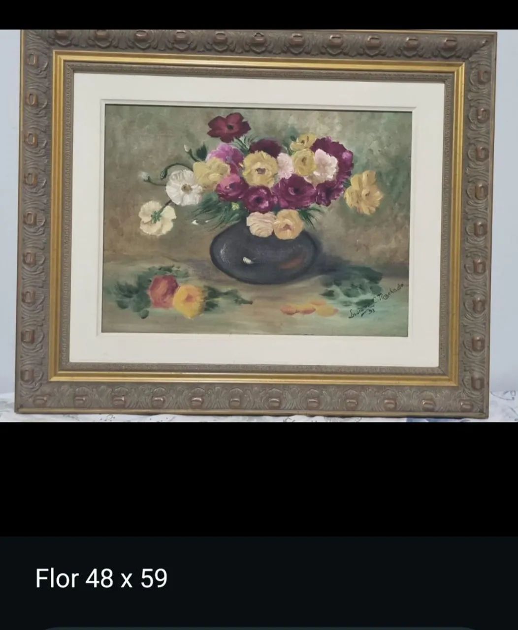 Decoração- Quadros óleo sobre tela - Foto 3