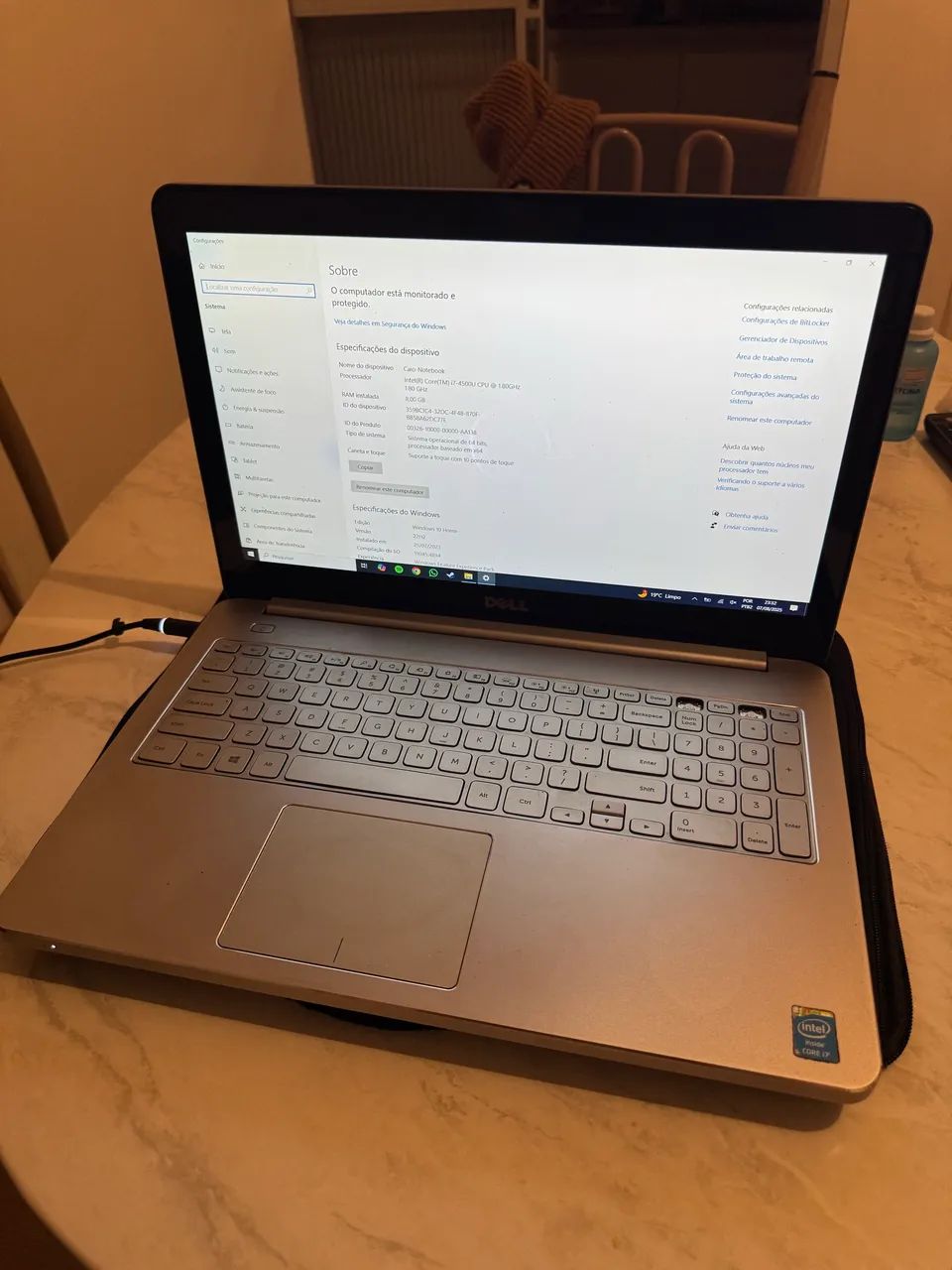 Notebook Dell inspiron 15-7537 tela touchscreen - Notebooks