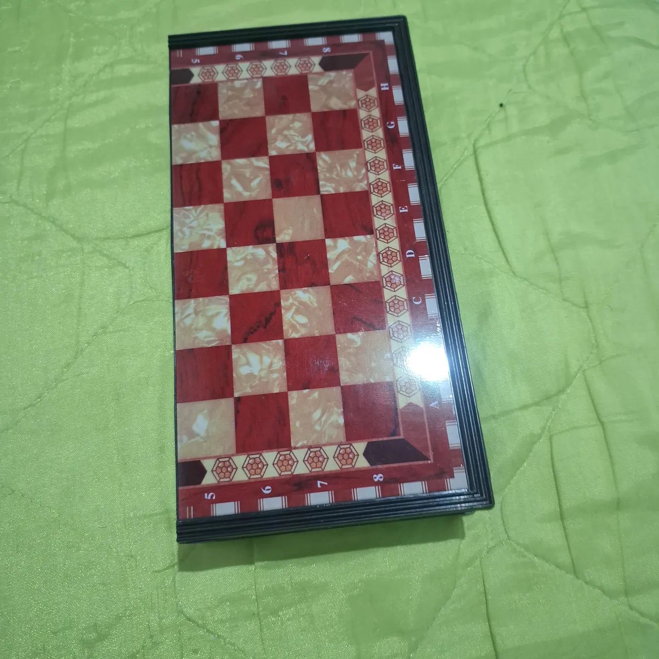 Xadrez magnético (portátil tabuleiro dobrável) - Foto 4