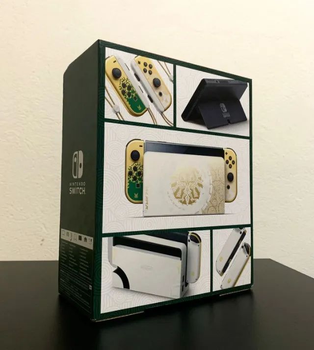 Nintendo Switch Oled Personalizado Zelda - Foto 4
