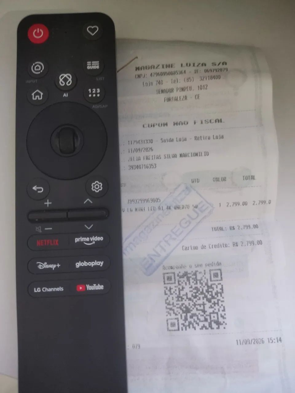TV LG QNED AI 50  - Foto 3