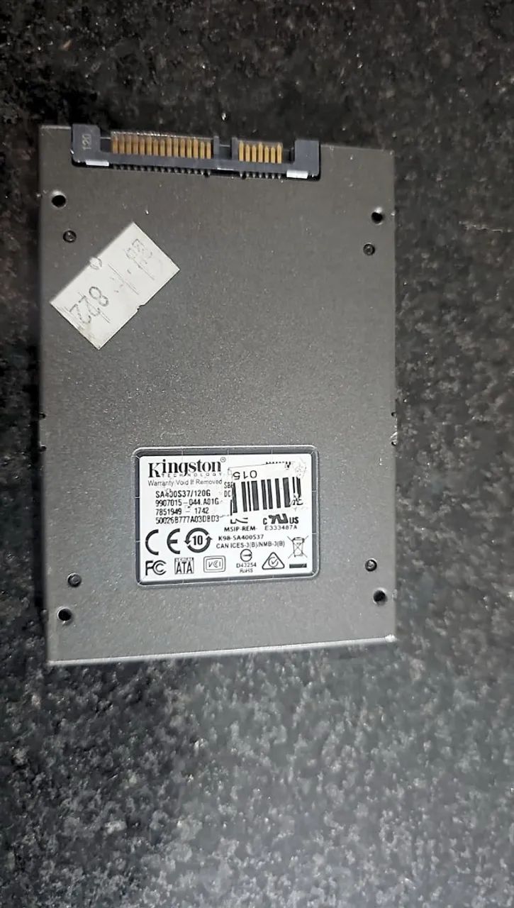 SSD Kingston - Aceito proposta