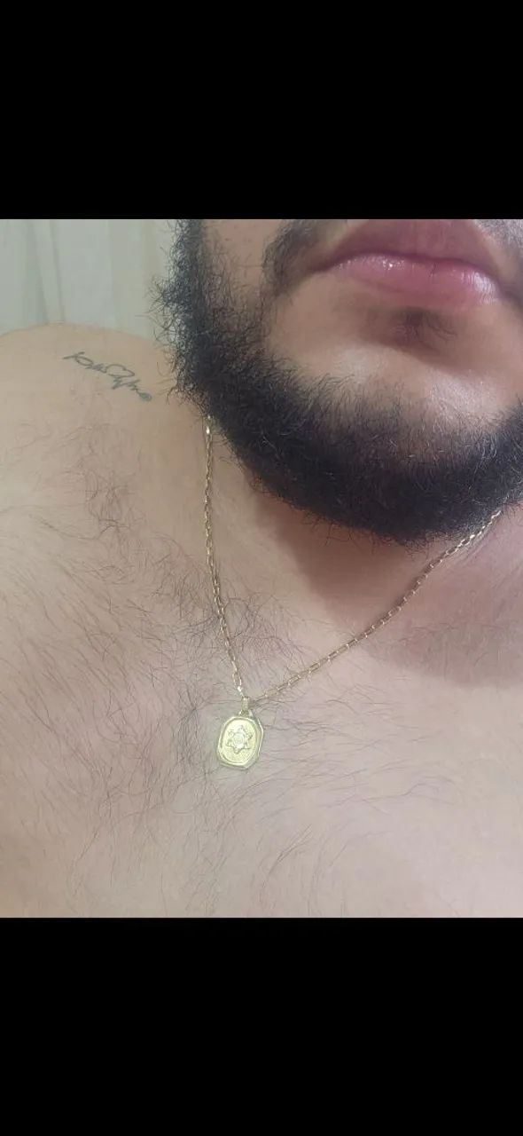 Corrente + pingente de ouro 18k - Foto 3