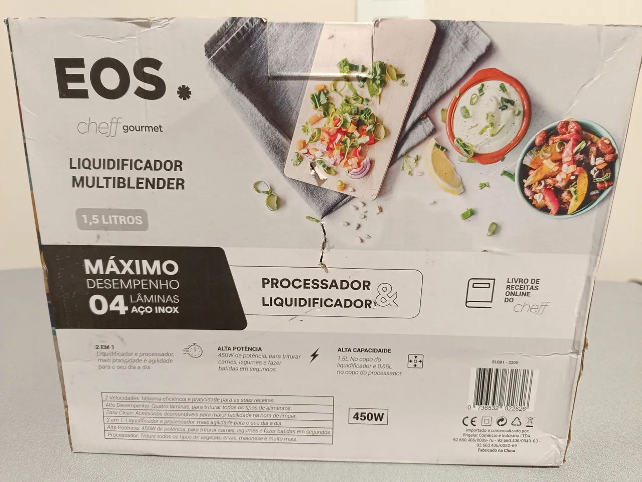 Mini processador e liquidificador EOS - Foto 5