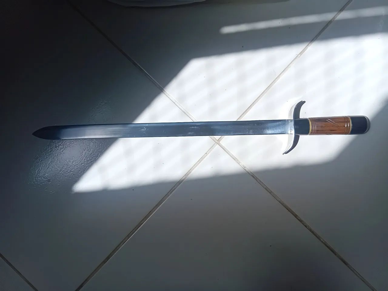 Faca gaúcha 45 cm de lâmina em aço carbono - Foto 4