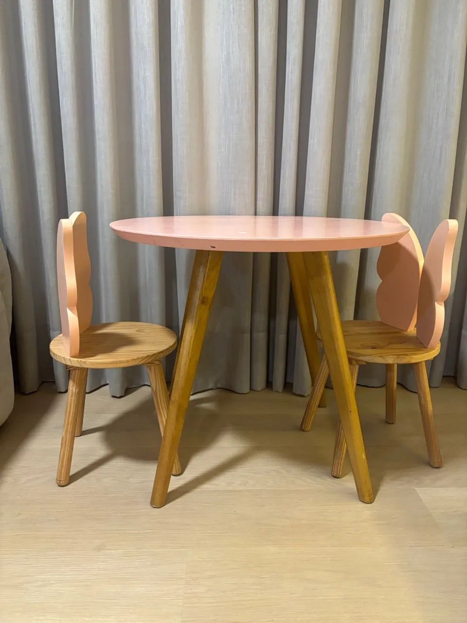 Mesa infantil borboleta 