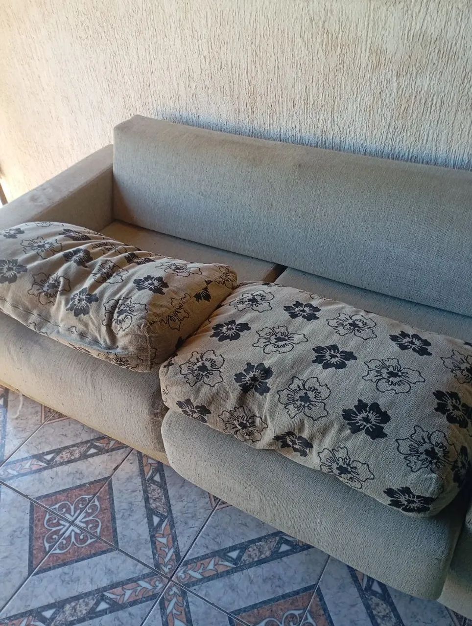 Sofa retrátil usado p reforma - Foto 5