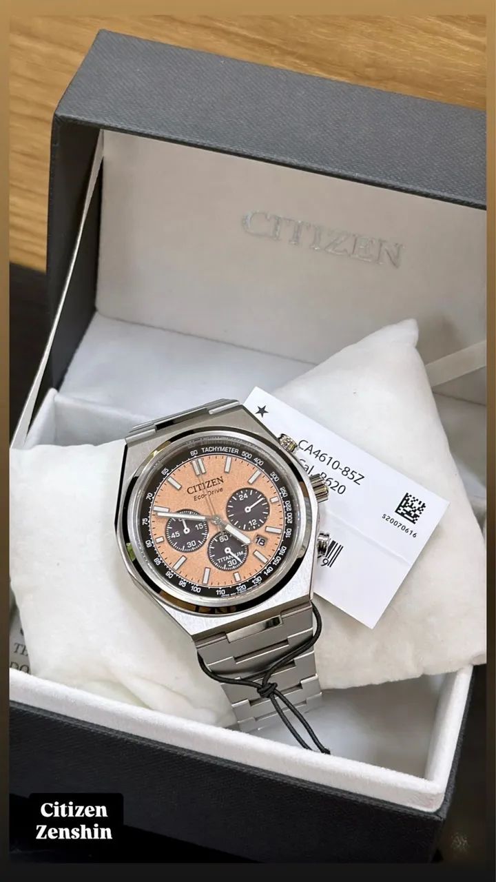 CITIZEN ZENSHIN - TITANIUM- CA4610-85Z- NOVO E SEM USO - Foto 3