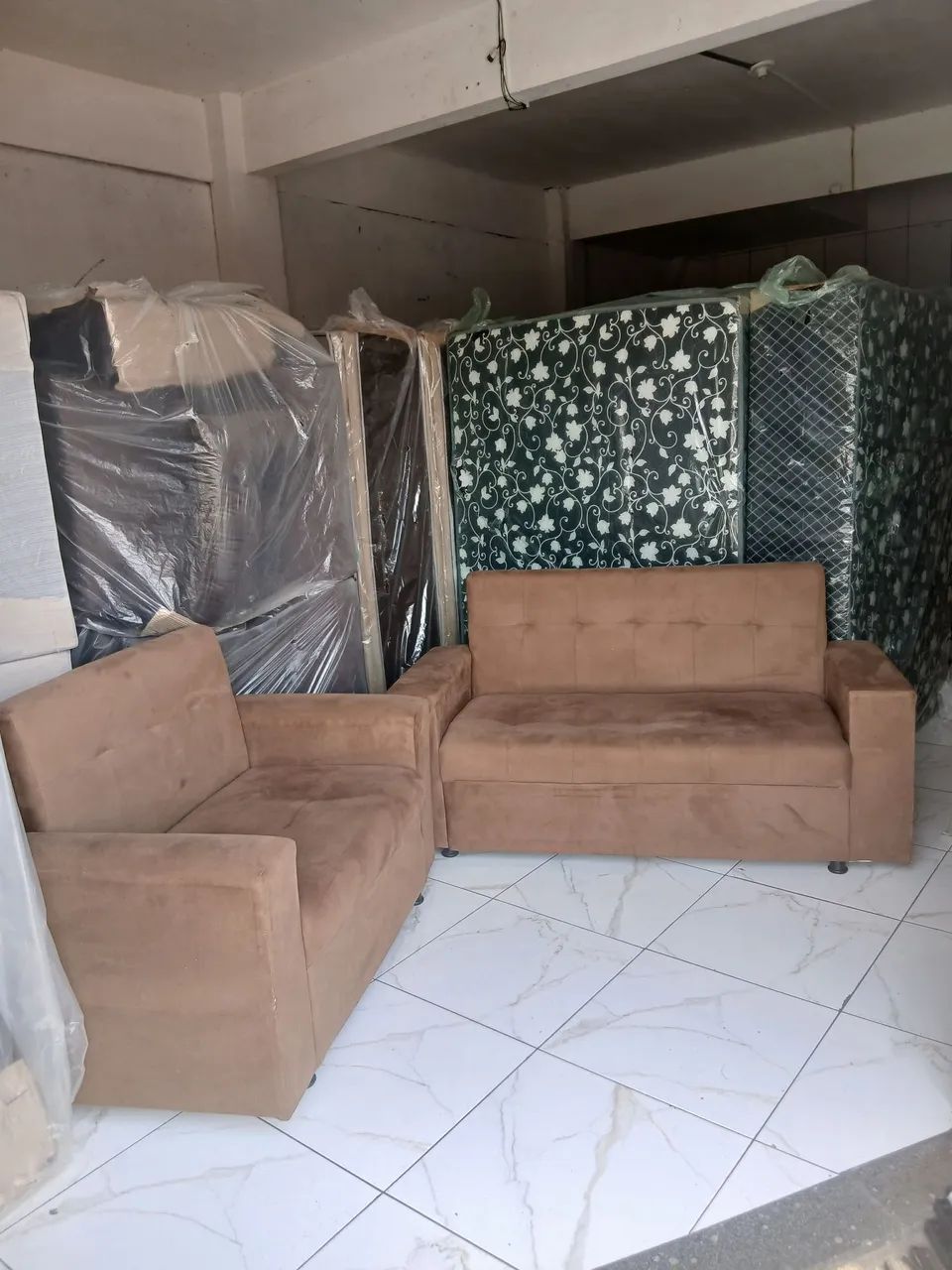 CONJUNTO DE SOFÁS MONACO (AVARIA) - Foto 4