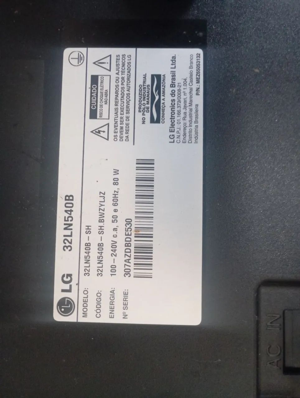 Vendo TV LG 32 polegadas  - Foto 4