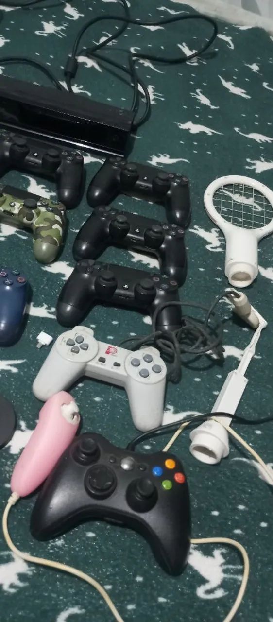 Lote de controles e outros acessórios  - Foto 4