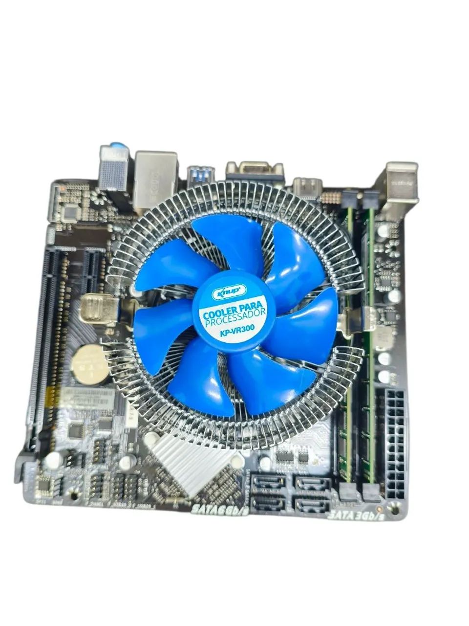 1kit biostar h81+i5-4590+1x4gb ram - Foto 3