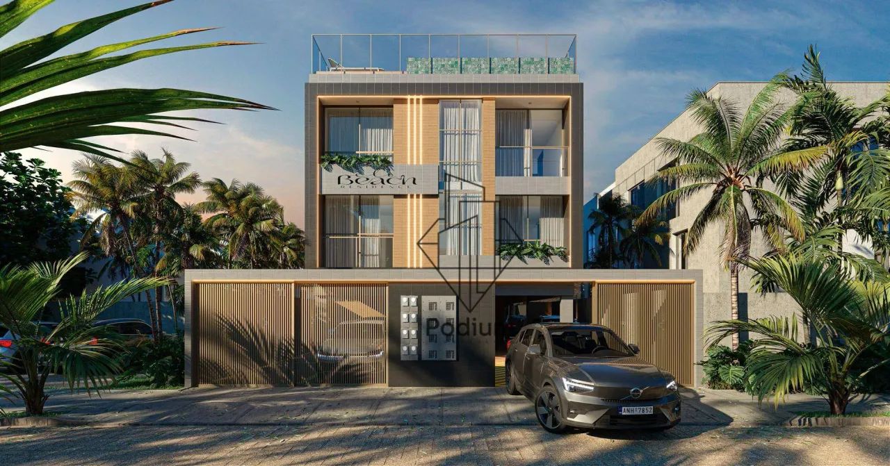 Apartamentos com elevador á 180m da praia do Bessa - AP2553