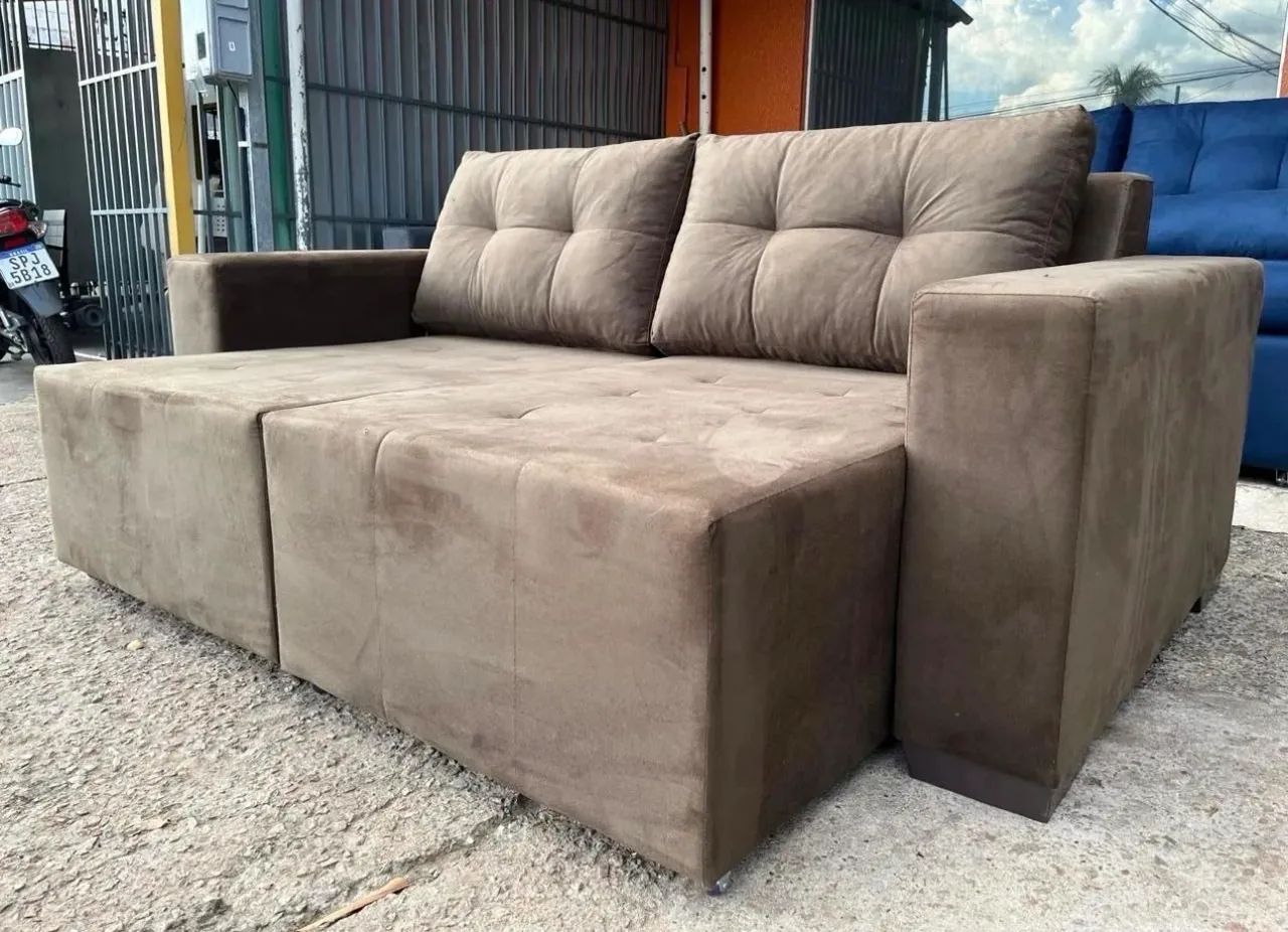 Oferta! Sofá retrátil modelo 2 Lugares  - Foto 5