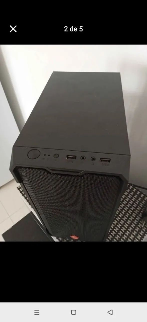 Gabinete PC gamer com exaustores - Foto 4