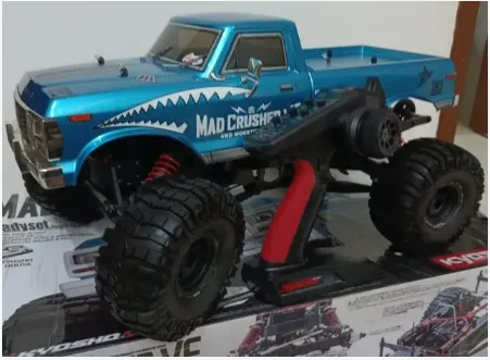 MADクラッシャー Kyosho Monster Mad Crusher 1/8 4wd Rádio 2.4ghz - Hobbies e