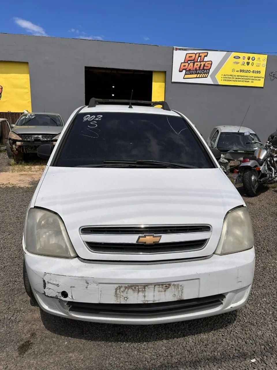 SUCATA CHEVROLET MERIVA JOY 2010 1.4 MOTOR  X10013971 - Foto 4