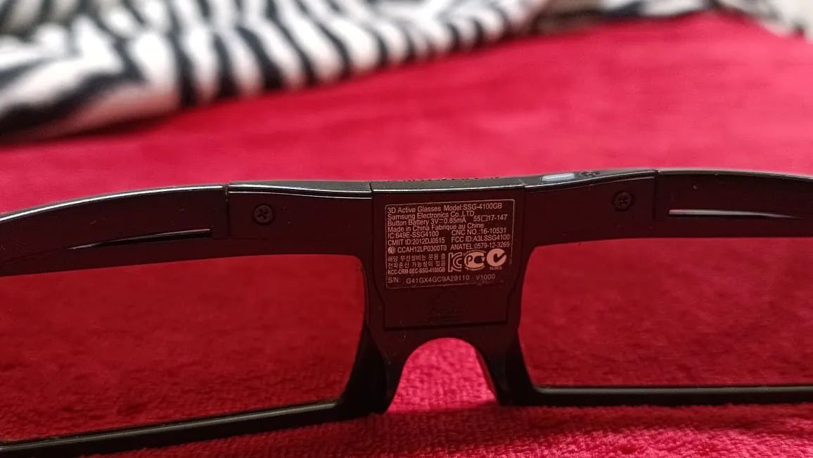 2 Óculos 3d Samsung modelo 4100gb - Foto 3
