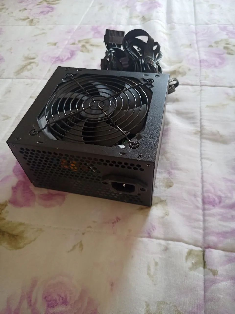 Só HOJE! Fonte Bluecase 600W ATX - Bivolt Automático - Foto 3