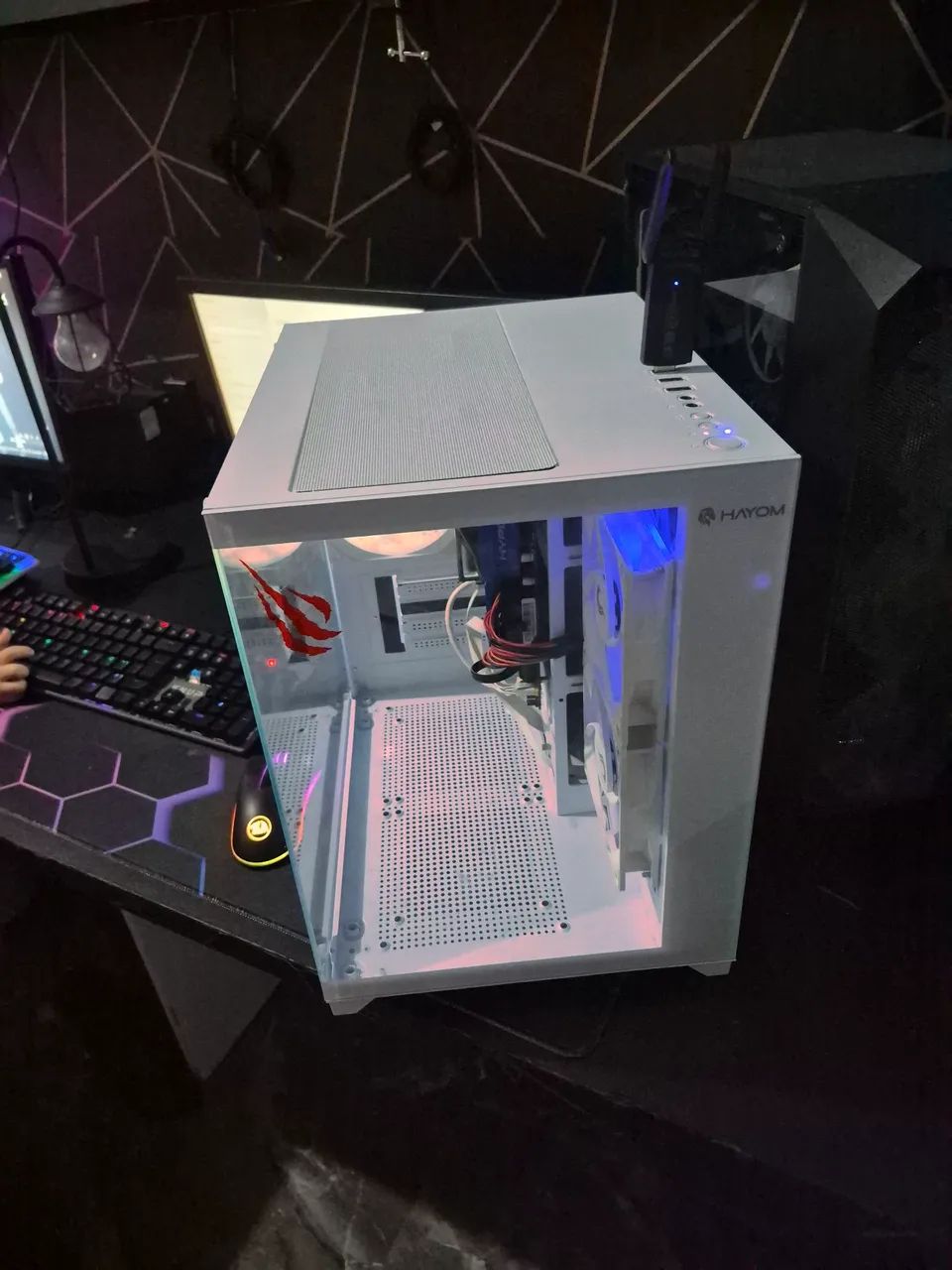Pc gamer branco Rgb - Foto 3