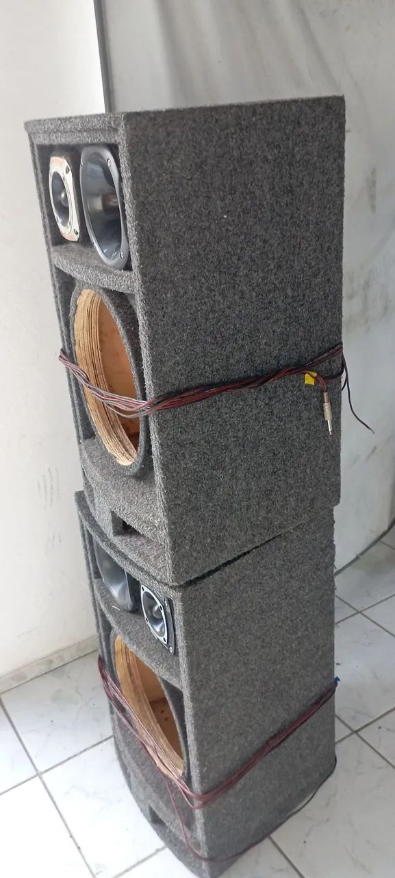 Caixas de som para auto falantes de 10" - Foto 2