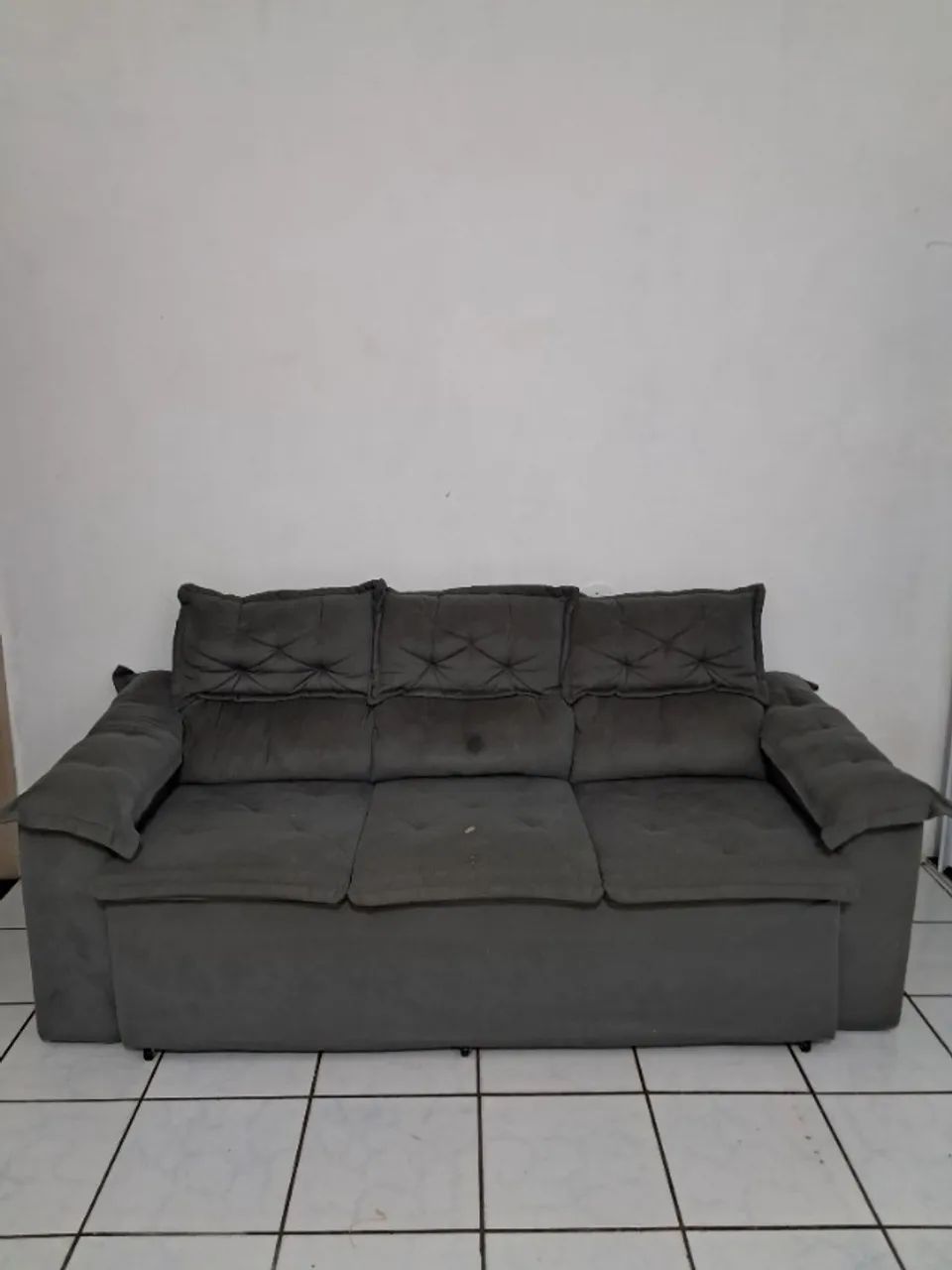 Sofá retrátil, 3 módulos  - Foto 3
