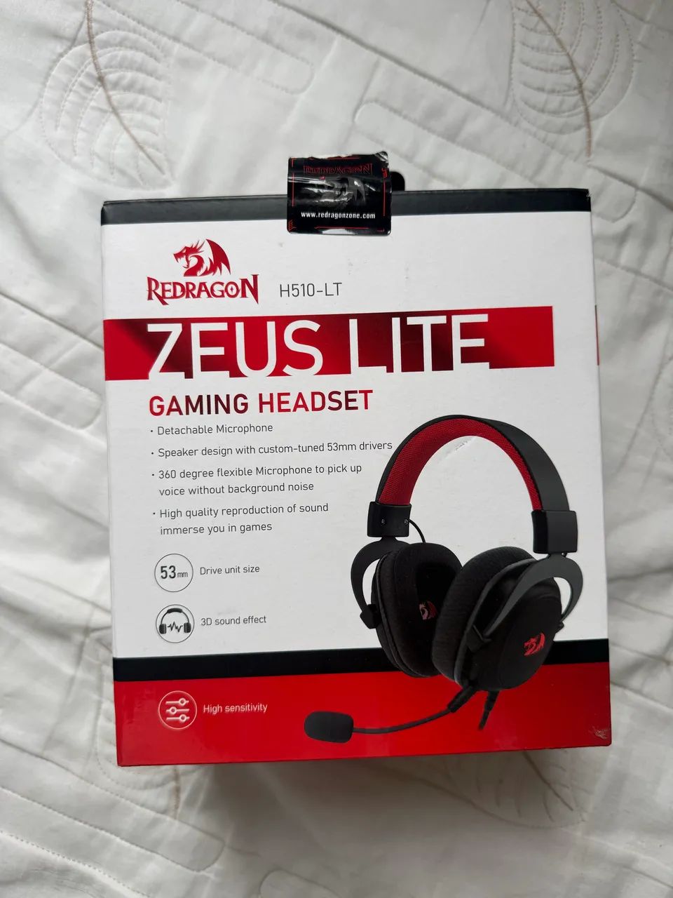 Fone Gamer Redragon Zeus Lite  - Foto 2