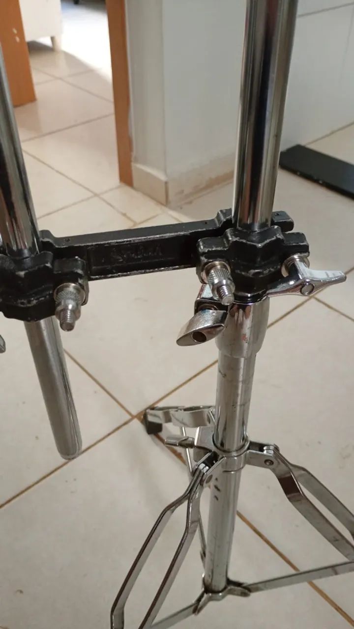 Estante de prato reta com clamp e extensor - Foto 3