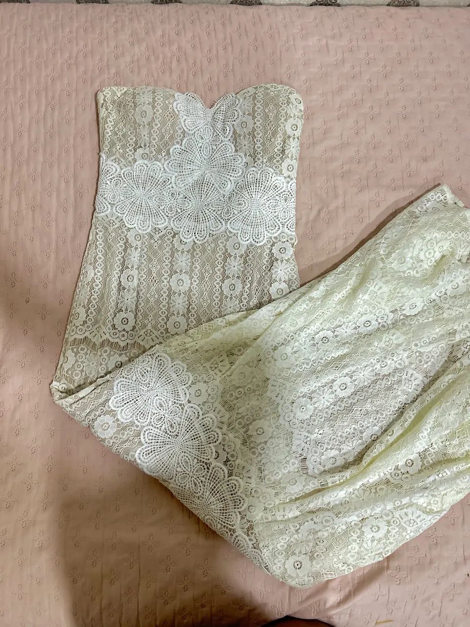 Vestido Branco de Renda - Foto 2