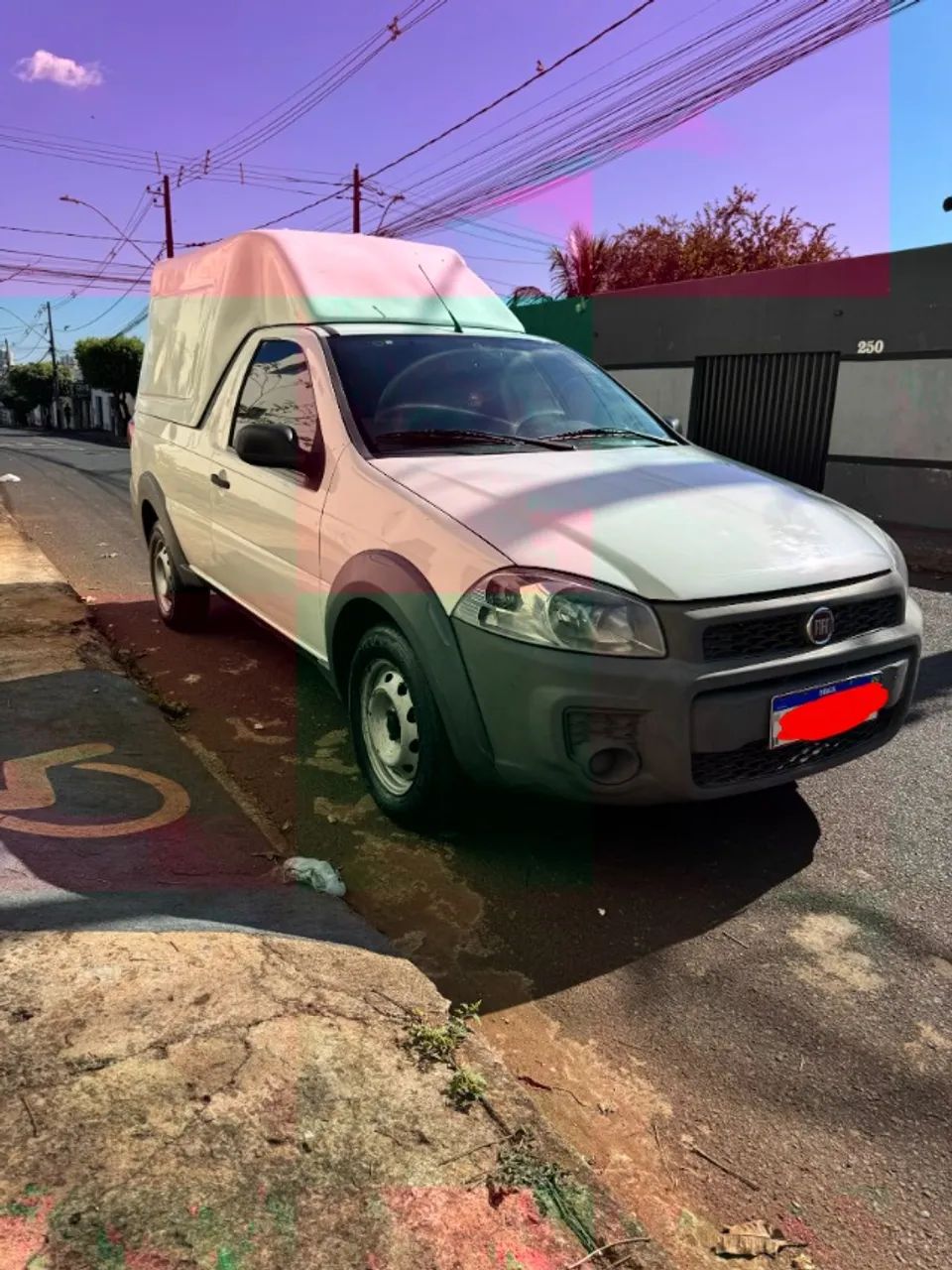 Fiat Strada Working Hard 1.4 Fire Flex 8V CS 2020 - Foto 4