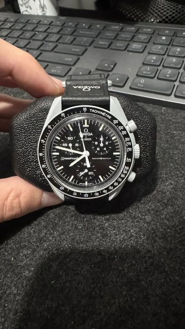 Omega MoonsSwatch COM ETIQUETA DA LOJA