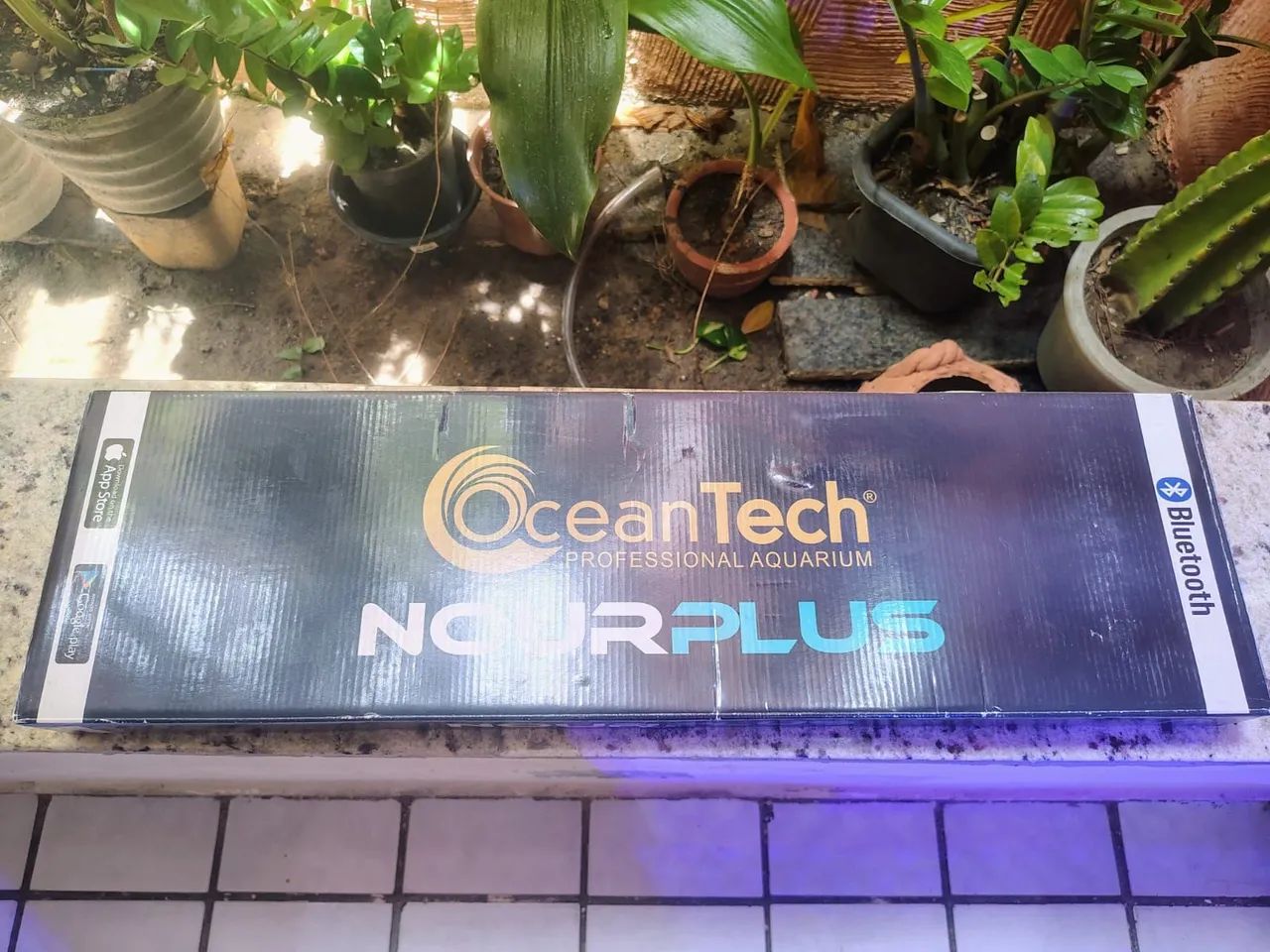 Luminária Oceantech Nour Plus Marine 60cm