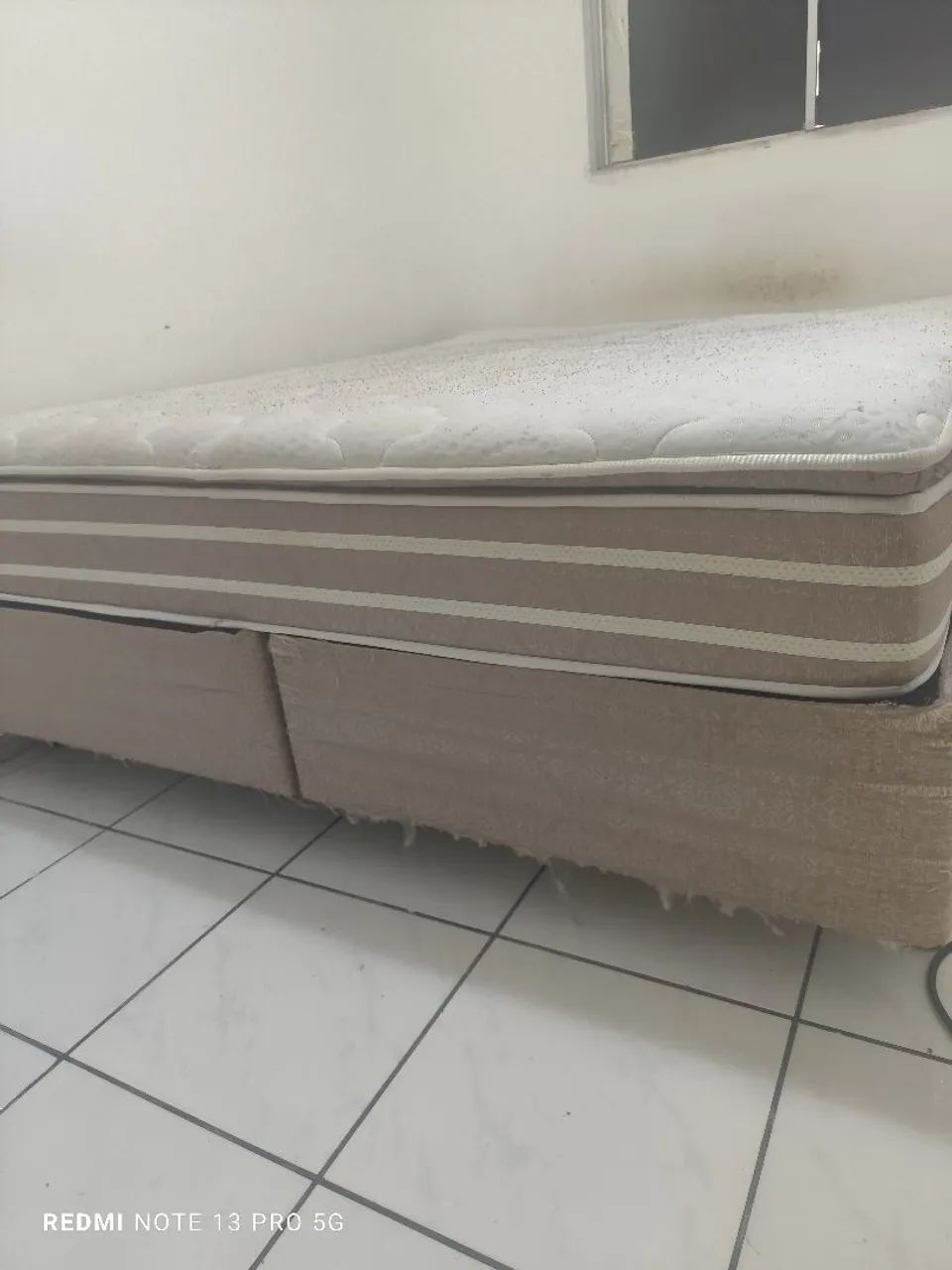 Cama box Queen molas ensacada  - Foto 4
