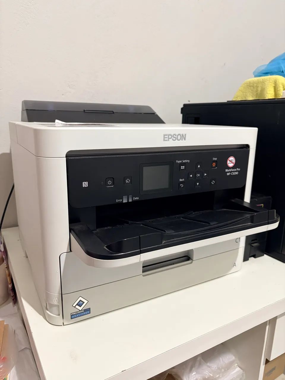 Impressora EPSON WOKFORCE pro WF-5290 / pouco tempo de uso + bulk