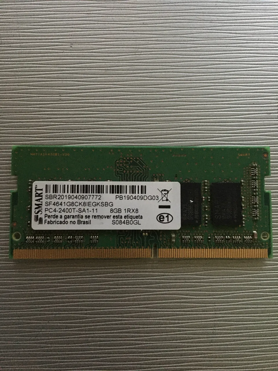 MEMÓRIA SAMSUNG 16GB DDR4 ECC REGISTERED 2666MHz - Memória RAM