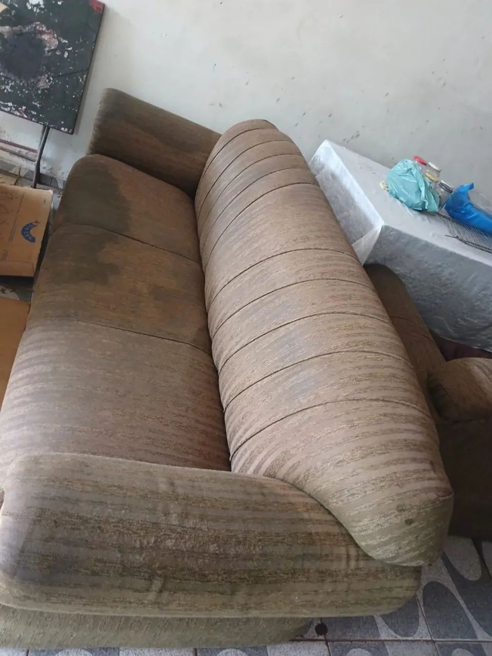 Sofa 2 e 3 lugares bom estado  - Foto 2