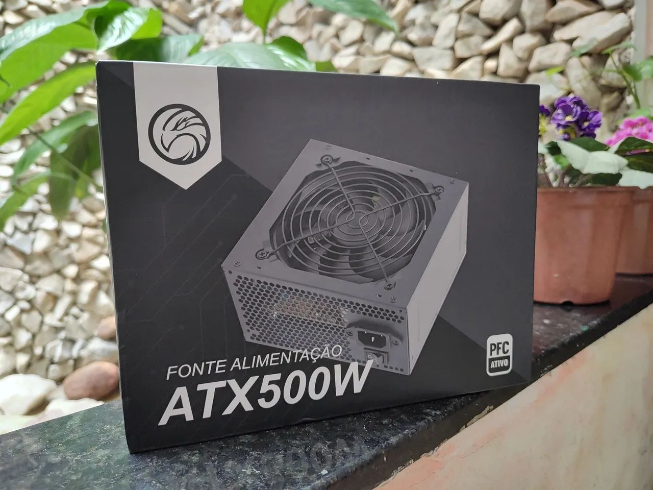 Fonte ATX BrasilPC 500W PFC Ativo Bivolt Automático 