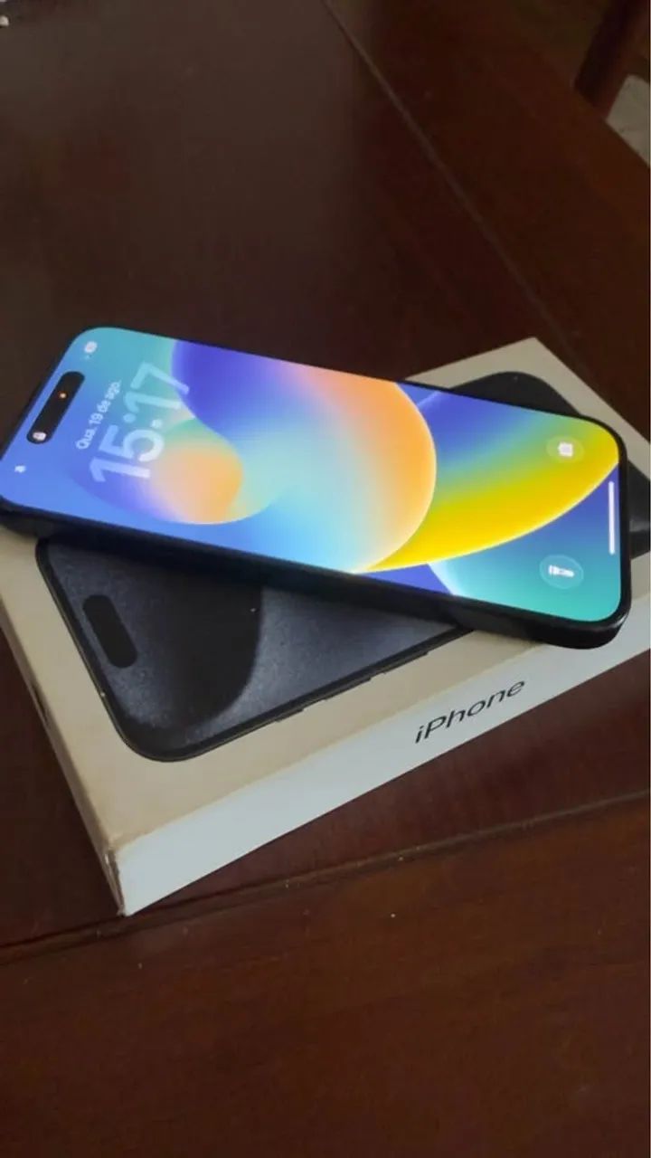 Iphone 15 Pro 128gb - Titânio Azul - Foto 4