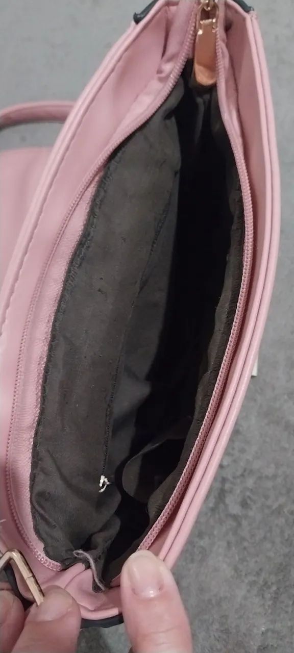 Bolsa rosa nude - Foto 5