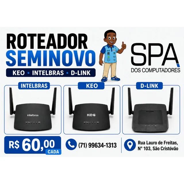Roteadores Seminovos