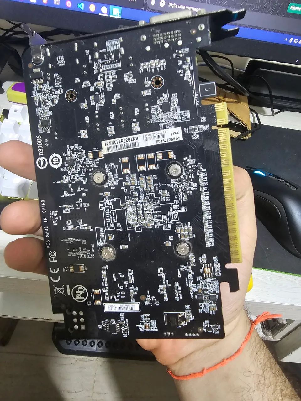 Gigabyte 1050 ti 4 gb - funcionando perfeitamente  - Foto 2