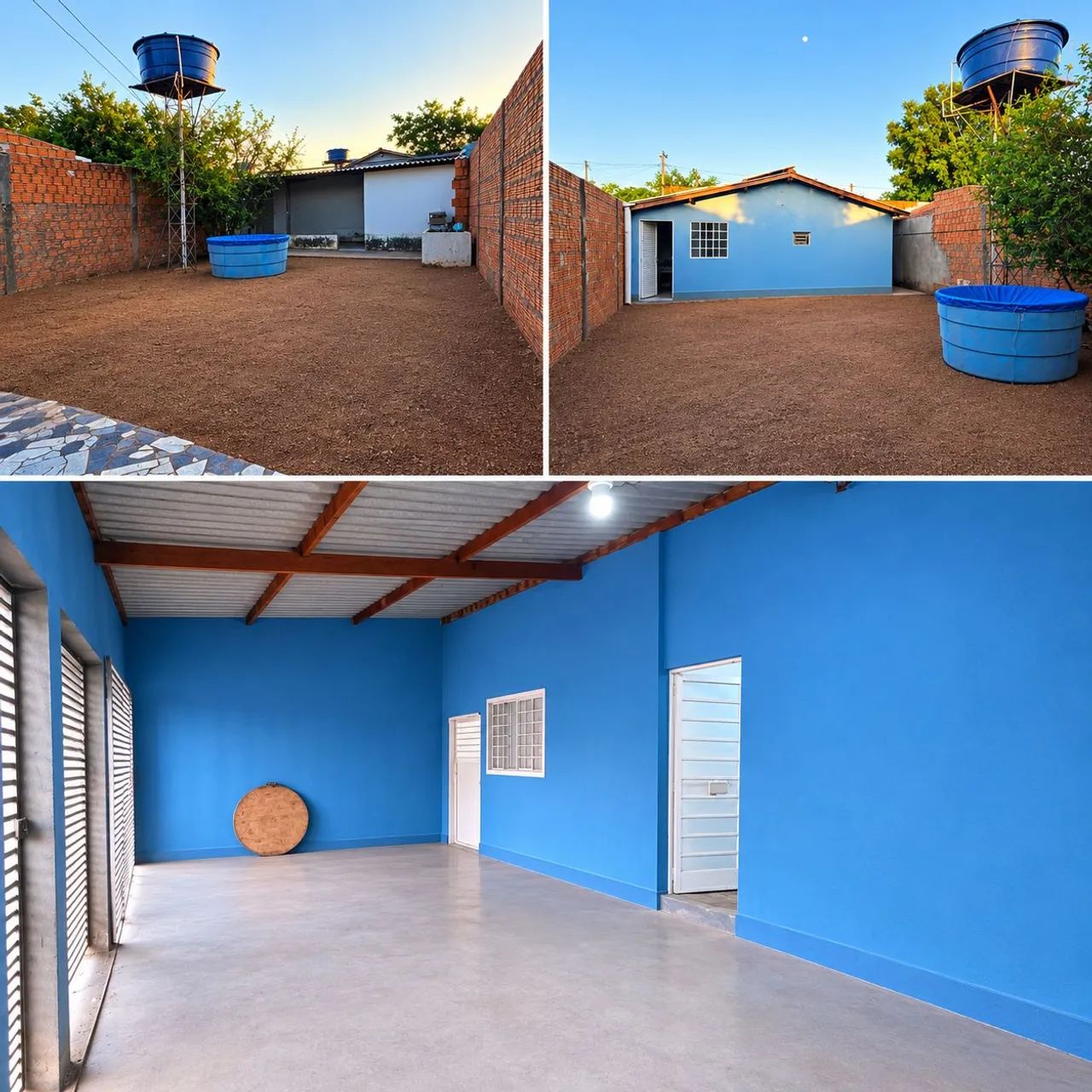 Alugo casa 2/4 com edícula 