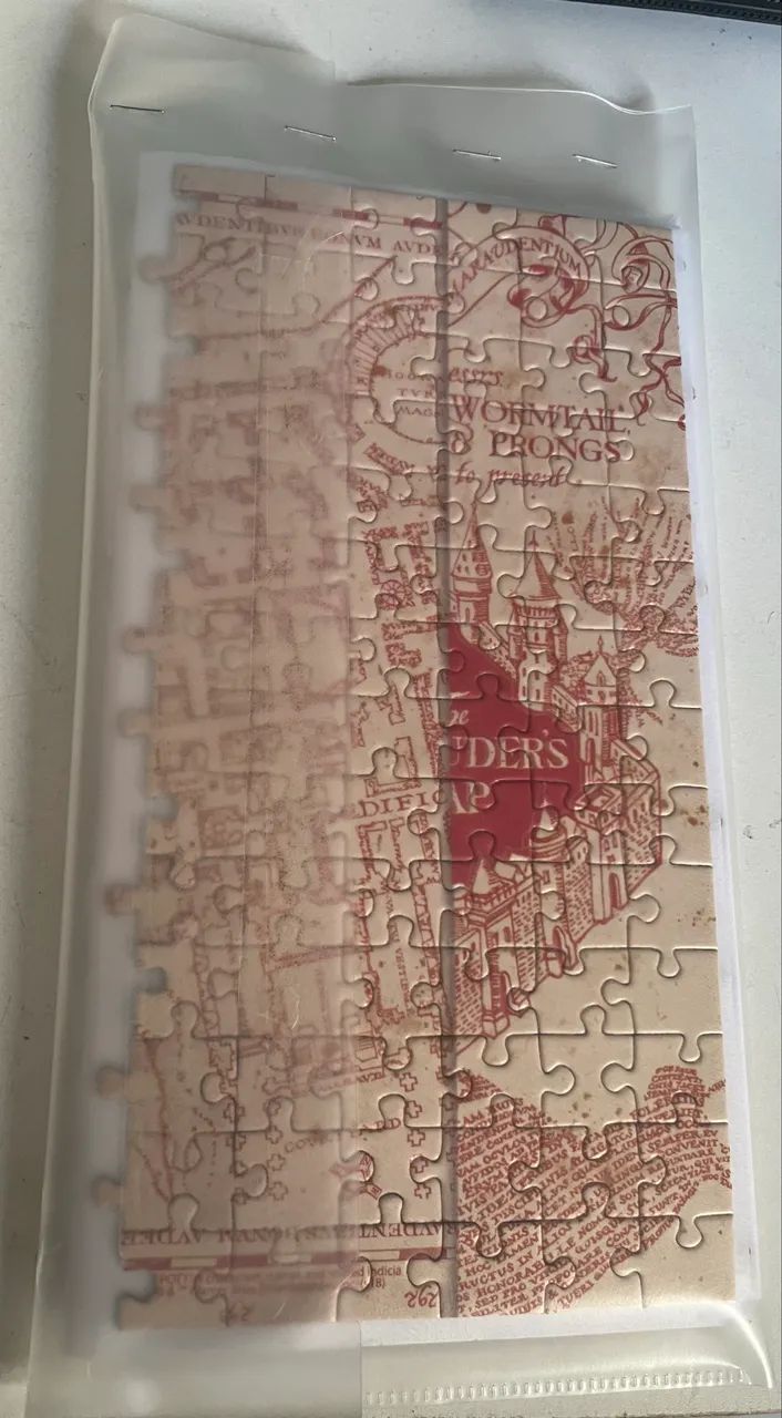 Mapa do Maroto - quebra cabeça 